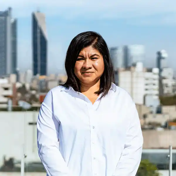 Fotografia de la Jefa de Revisores